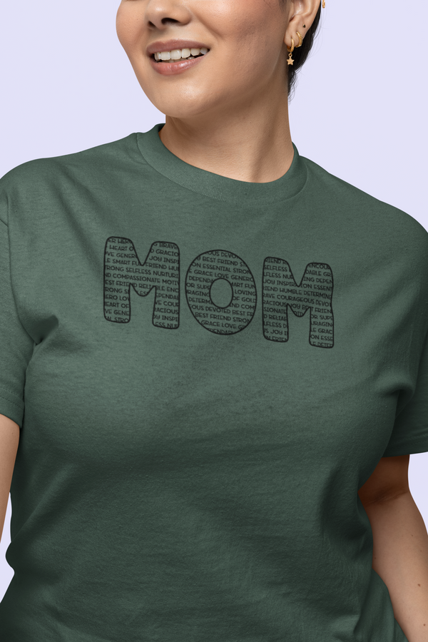 Mother's Day - MOM Words T-Shirt