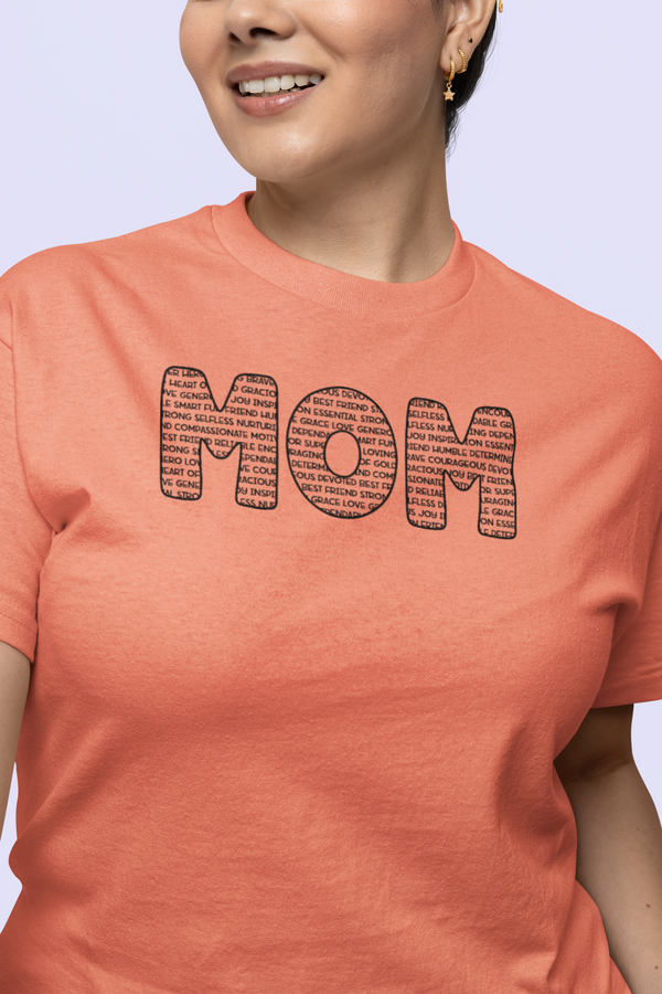 Mother's Day - MOM Words T-Shirt