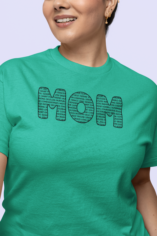 Mother's Day - MOM Words T-Shirt