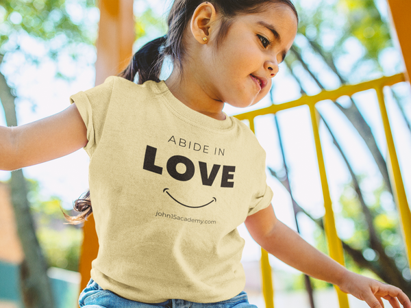 Abide In Love Toddler Tee