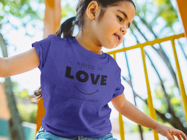 Abide In Love Toddler Tee