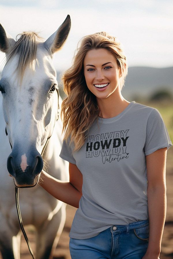 Valentine's Day - Howdy Valentine T-Shirt