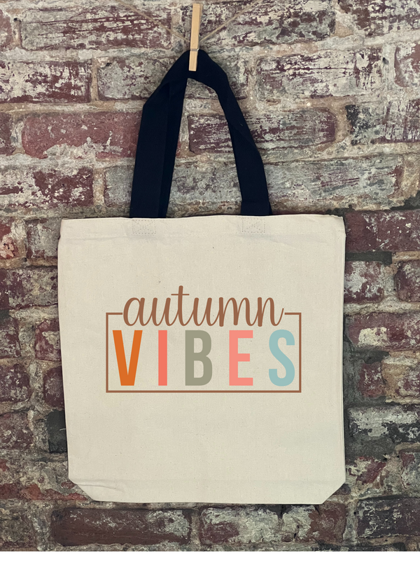 Fall - Autumn Vibes Canvas Bag