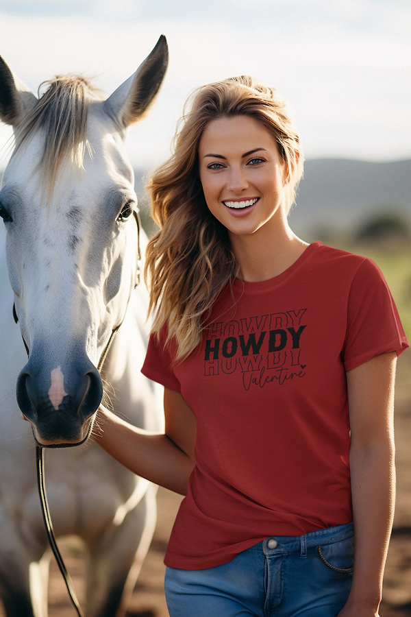 Valentine's Day - Howdy Valentine T-Shirt