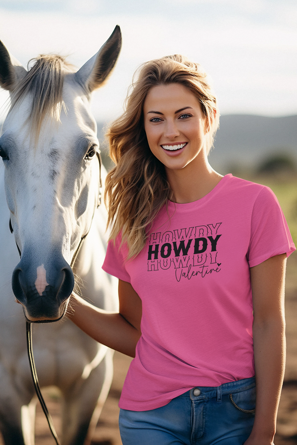 Valentine's Day - Howdy Valentine T-Shirt