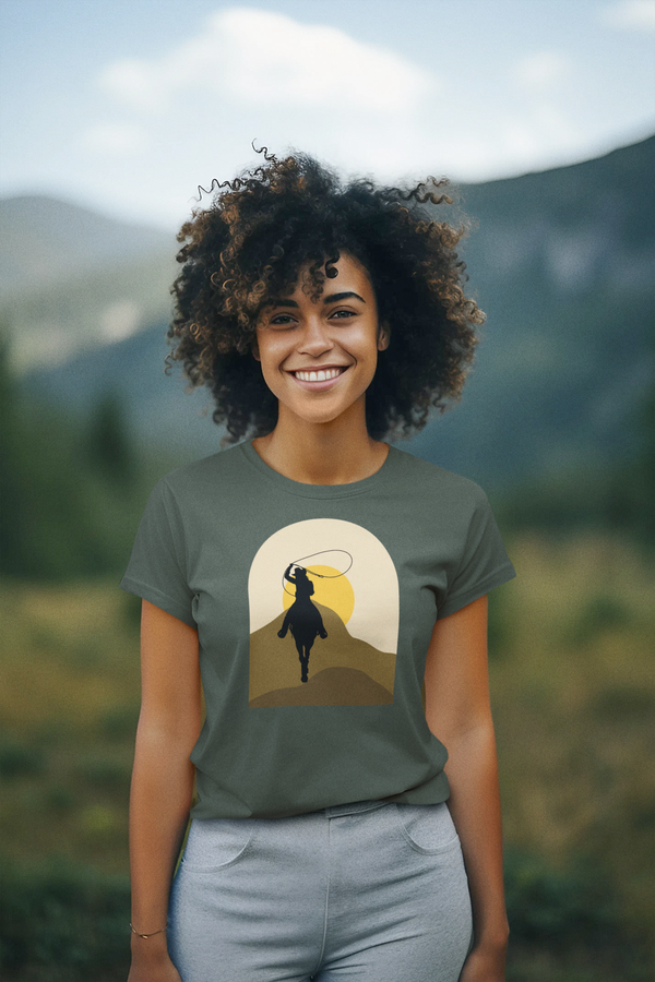 Cowgirl Sunset T-Shirt