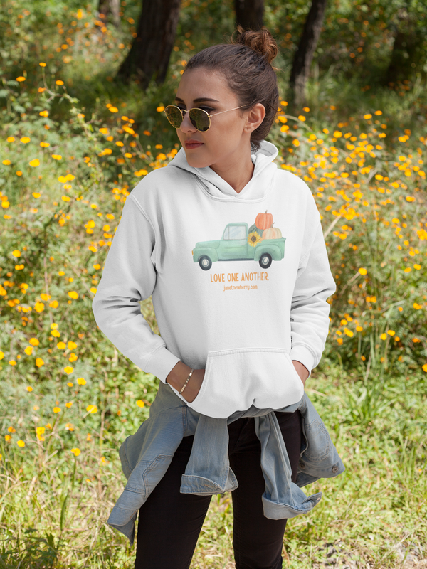 FALL - Love One Another Fall Truck - Hoodie
