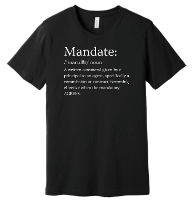 Mandate Unisex T-Shirt