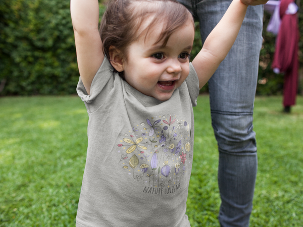Nature Loves Me Toddler Tee