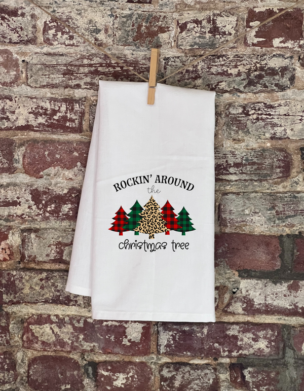 Kitchen Towels - Christmas - Rockin' Around The Christmas Tree