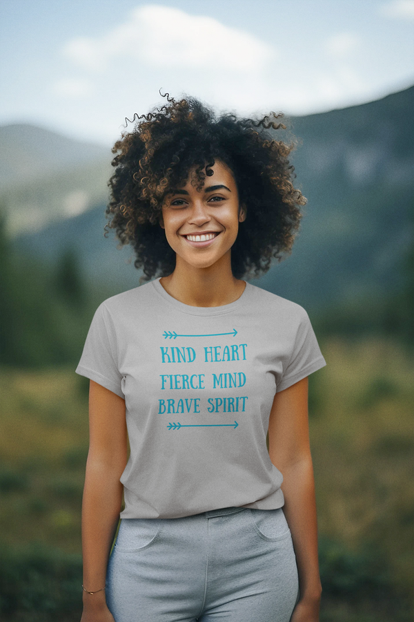 Kind Heart Fierce Mind Brave Spirit T-Shirt