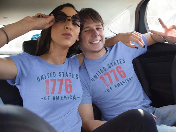 4th of July Vintage USA 1776 Unisex T-Shirt