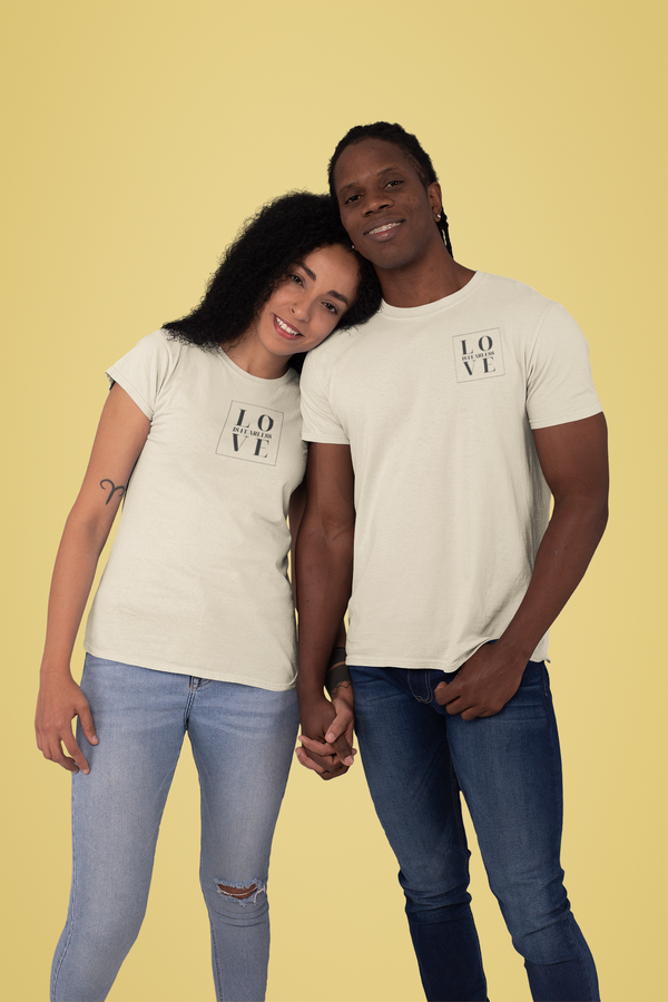 LOVE Is Fearless In Block Unisex T-Shirt  / Love is Fearless - Janet Newberry Collection