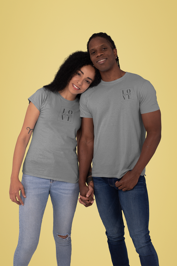 LOVE Is Fearless In Block Unisex T-Shirt  / Love is Fearless - Janet Newberry Collection