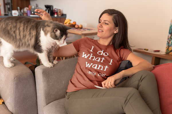 Cats - I Do What I Want - My Cat T-Shirt