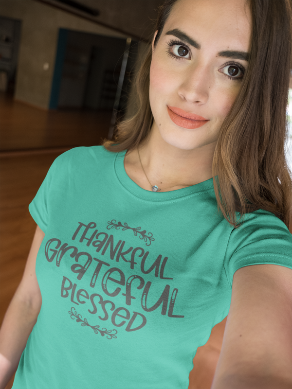 Thankful Grateful Blessed T-Shirt