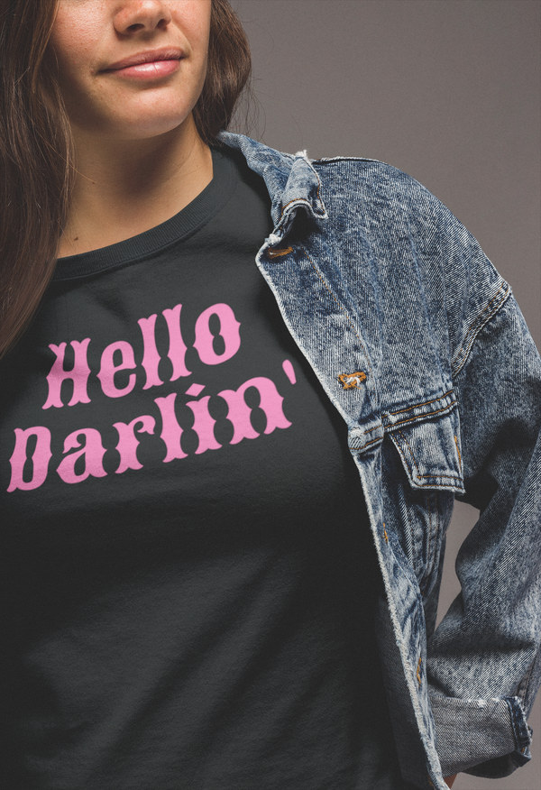Hello Darlin' (Hot Pink Ink) T-Shirt
