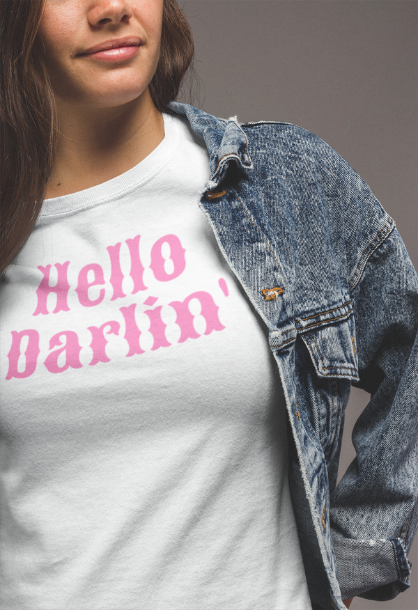 Hello Darlin' (Hot Pink Ink) T-Shirt